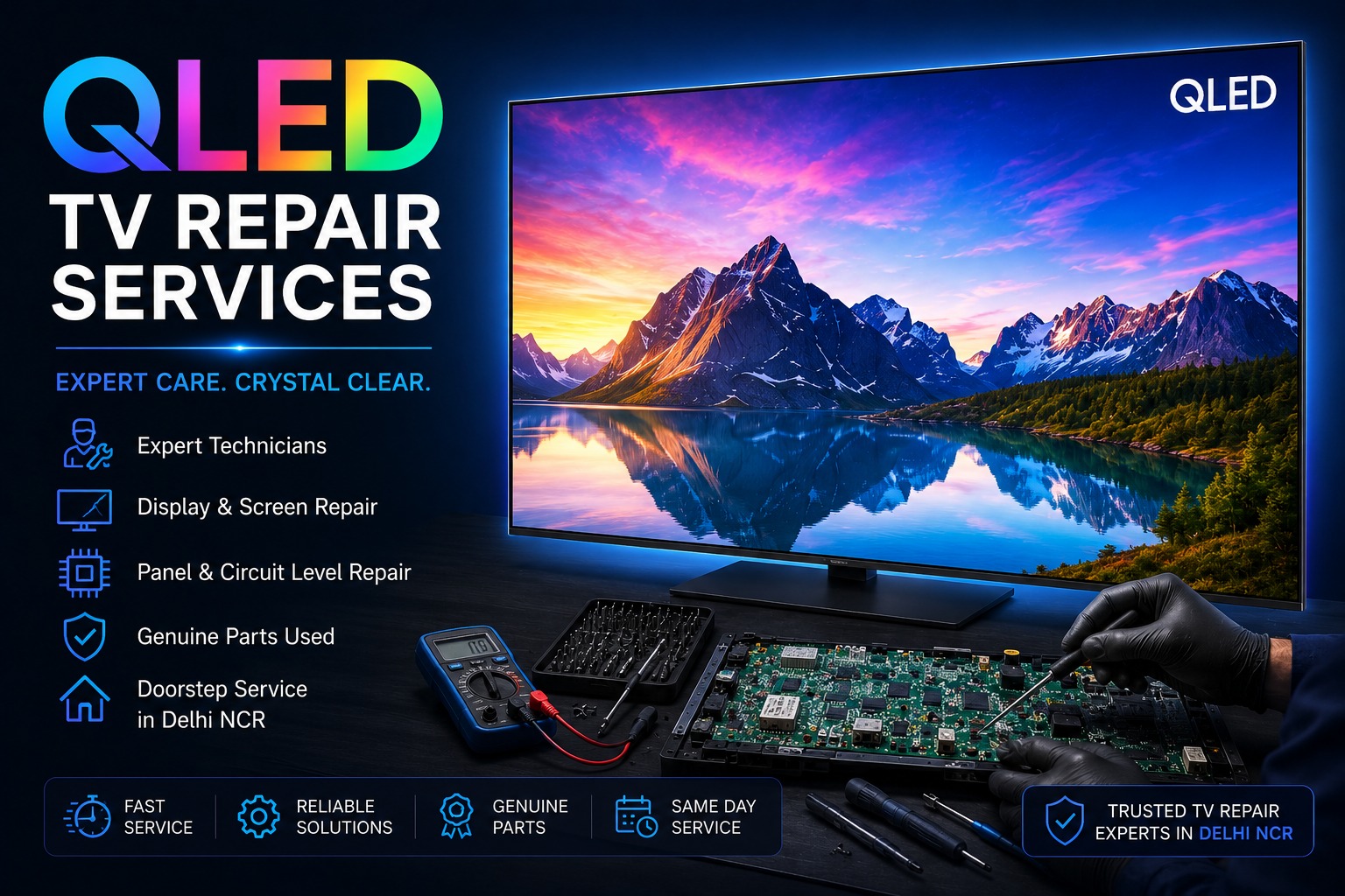 QLED TV Repair Services